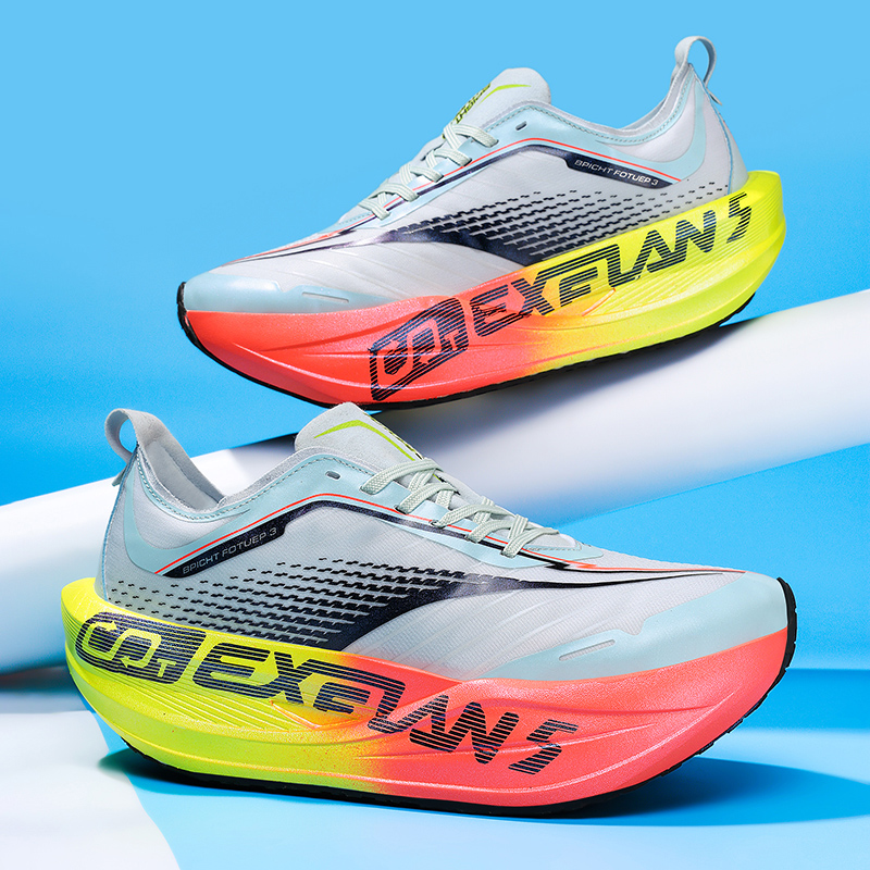 Carbon Plate Marathon Racing Shoes - Men Carbon Plate Running Shoes Lightweight