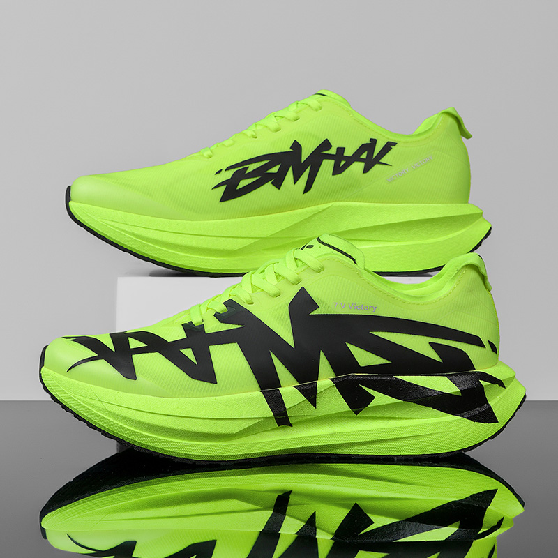 Carbon Plate Running Shoes for - Breathable Mesh Athletic Shoes 评论和价格