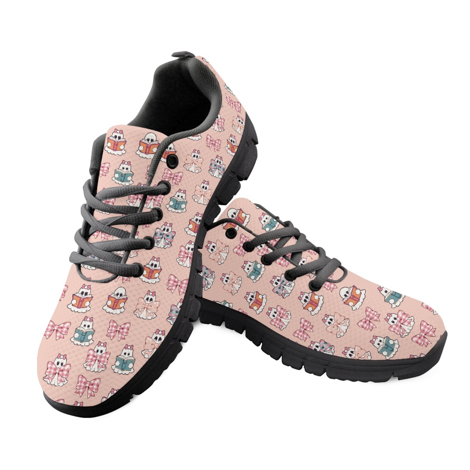 Coloranimal Ghost and Bow Prin - Shock Absorbing Gym Trainers 评论和价格