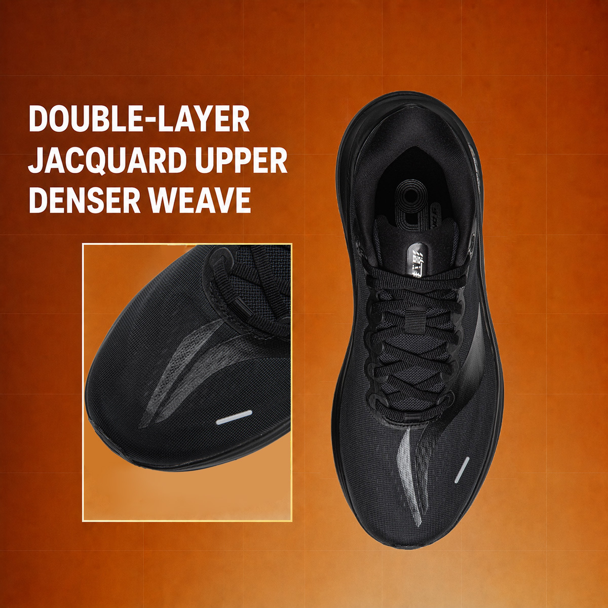 Li-Ning Men's YUEYING 6 PRO Op - Reflective Night Running Shoes 评论和价格