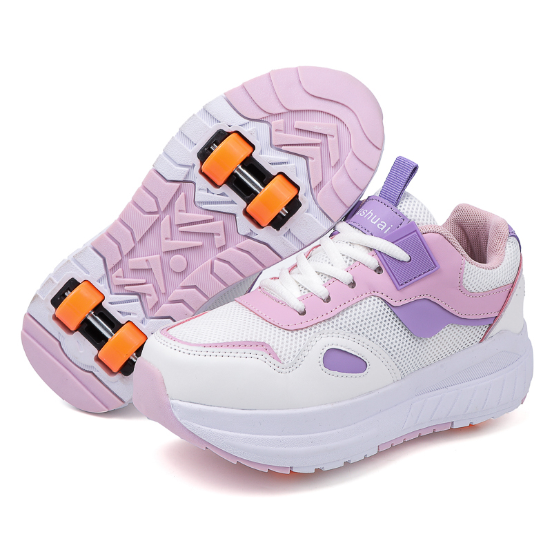 Kids Roller Skates 4 Wheels De - Men'S Shoes 评论和价格