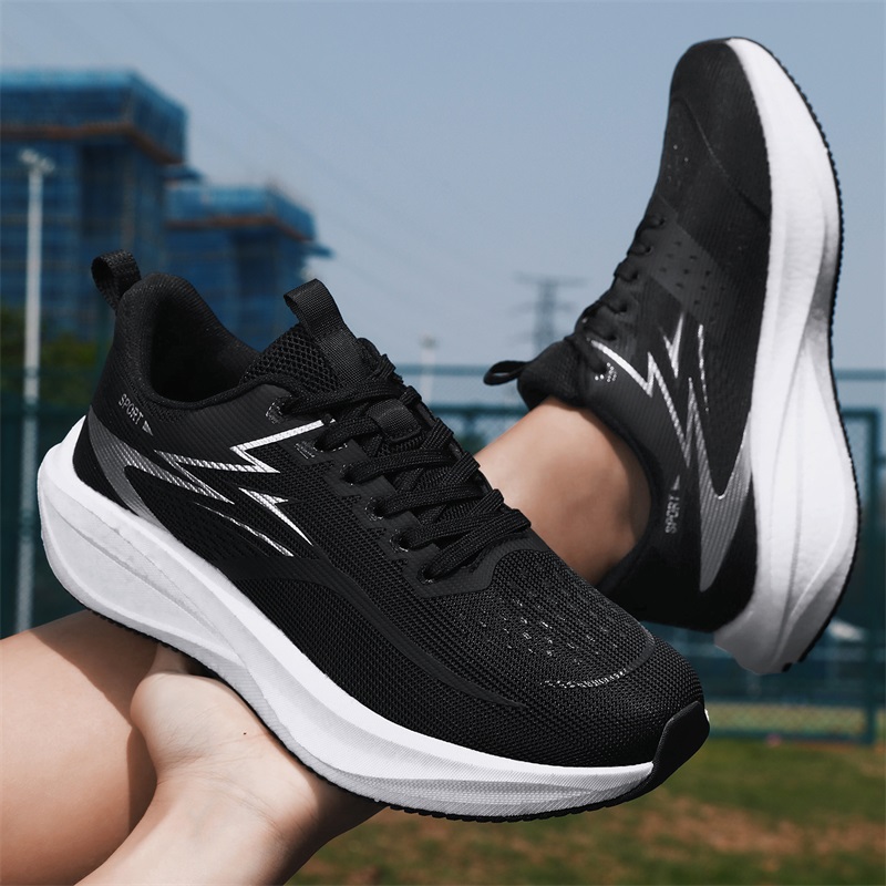 Marathon Men‘s Running Shoes C - Breathable Mesh Athletic Shoes 评论和价格