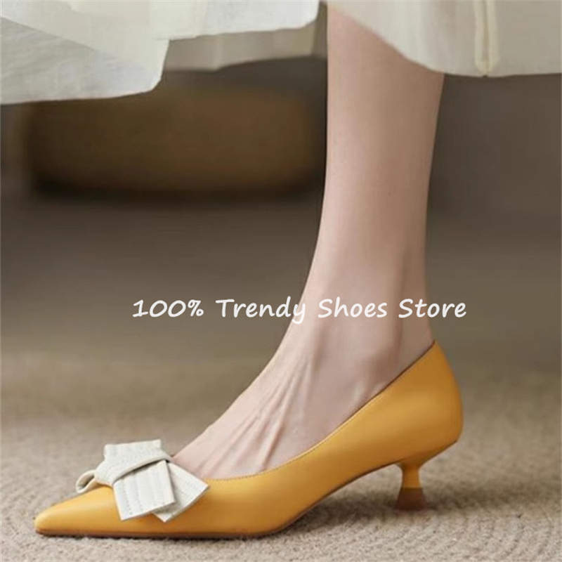 Butterfly Knot Decor Women Sli - Sandals 评论和价格
