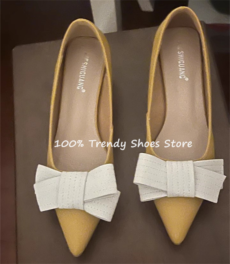 Butterfly Knot Decor Women Sli - Sandals 评论和价格